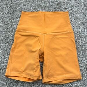 Lululemon align shorts 6in mango dream size 4